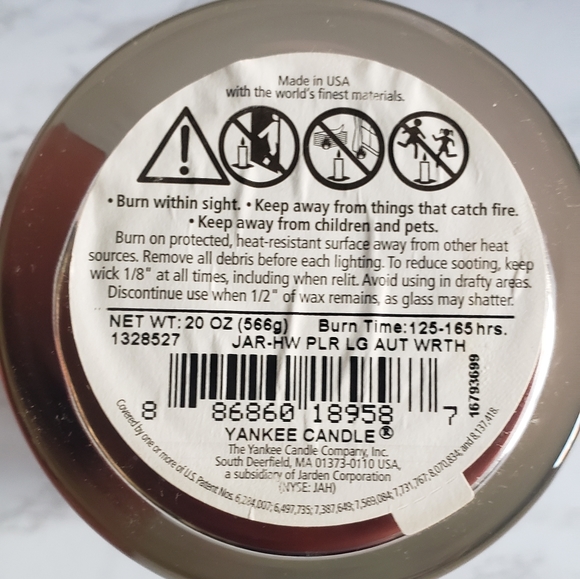 *RARE* Yankee Candle Cylinder Fall Candle - Picture 5 of 5